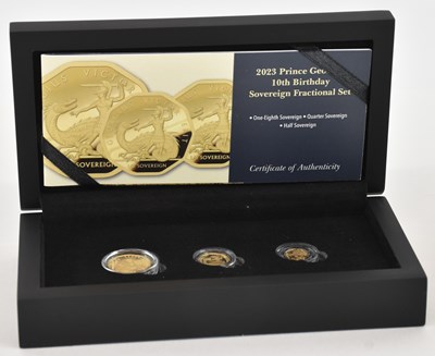 Lot 1611 - HATTONS OF LONDON; a cased '2023 Prince George'...
