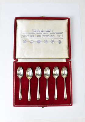 Lot 708 - ROBERTS & BELK LTD; a cased set of six...