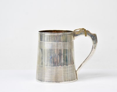 Lot 734 - GEORGE BURROWS; a George III hallmarked silver...