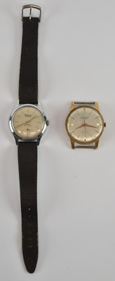 Lot 1746 - Two gentleman's vintage watches comprising a...