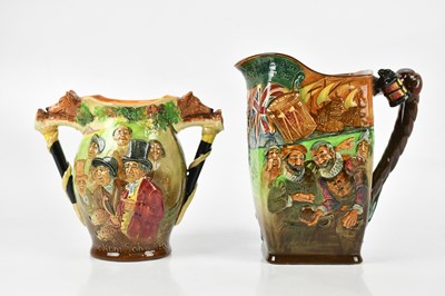 Lot 1635 - ROYAL DOULTON; a large sized Seriesware jug,...