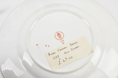 Lot 1652 - ROYAL CROWN DERBY; two large sized cabinet...