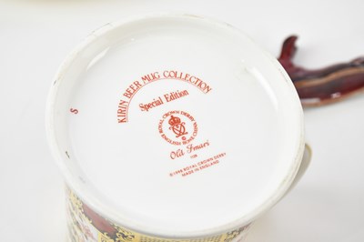 Lot 1652 - ROYAL CROWN DERBY; two large sized cabinet...