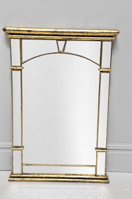 Lot 1013 - A modern gilt framed Italian style rectangular...