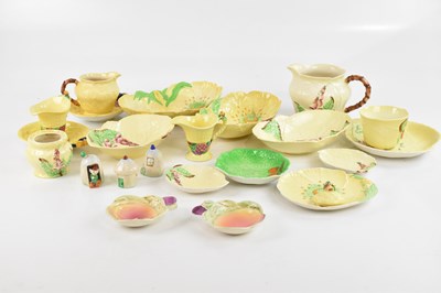 Lot 1659 - CARLTON WARE; a collection of decorative...