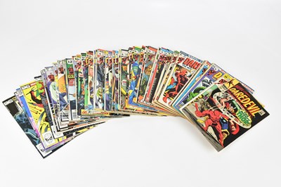 Lot 1755 - DAREDEVIL; sixty-two issues of Marvel's...