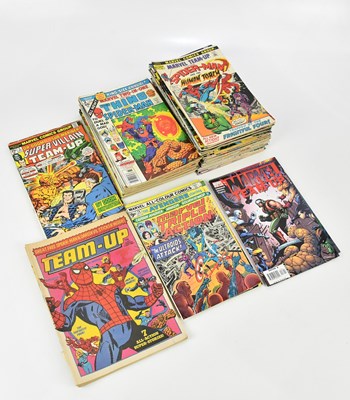 Lot 1748 - MARVEL; a collection of Marvel Team-Up, Marvel...