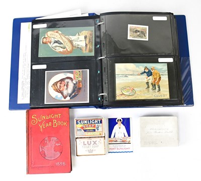 Lot 506 - LEVER BROS; a folder containing a collection...