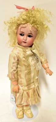 Lot 563 - SIMON & HALBIG; a German bisque headed...