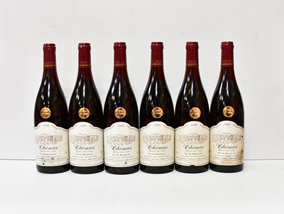 Lot 173 - Six bottles of Chénas Cru Du Beaujolais, 1999,...