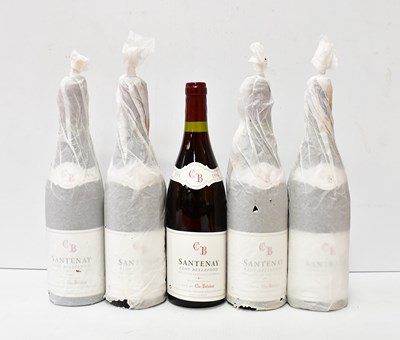 Lot 183 - Five bottles of Santenay Clos Bellefond, 1996,...