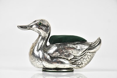 Lot 2061 - A&B; an Edwardian hallmarked silver pin...