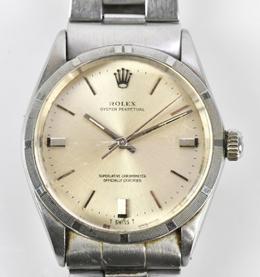Lot 560 - ROLEX; a gentleman's Oyster Perpetual...