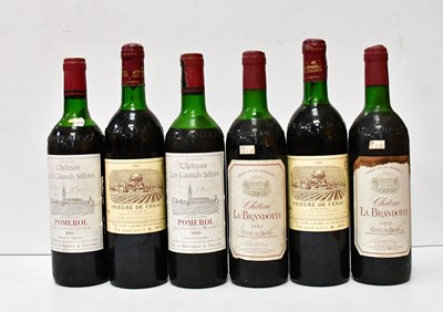 Lot 157 - Two bottles of Pomerol, Château Les Grands...