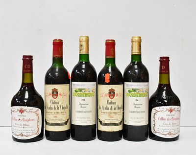 Lot 163 - Two bottles of Château du Moulin de la...
