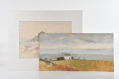 Lot 244 - LOLA SPAFFORD (b. 1930); oil on board,...