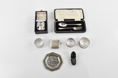 Lot 2402 - WILLIAM HAIR HASELER; a George V hallmarked...