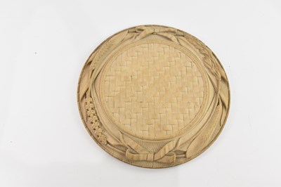 Lot 1322 - WORKSHOP OF GEORGE WING; a decorative carved...
