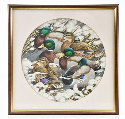 Lot 1078 - DAVID BINNS (1935-2020); watercolour, group of...