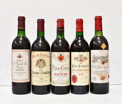 Lot 159 - Four bottles of red wine, comprising Clos...