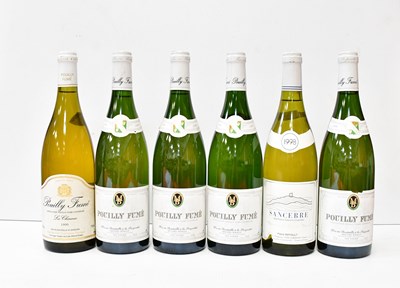 Lot 195 - A box of six bottles of white wine, Pouilly...