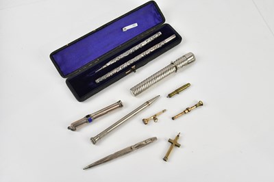 Lot 1382 - SAMPSON MORDAN & CO; a Victorian white metal...