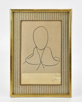 Lot 10 - HENRI MATISSE (1869-1954); a pencil signed...