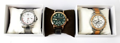 Lot 967 - SPINNAKER; two gentlemen's wristwatches,...