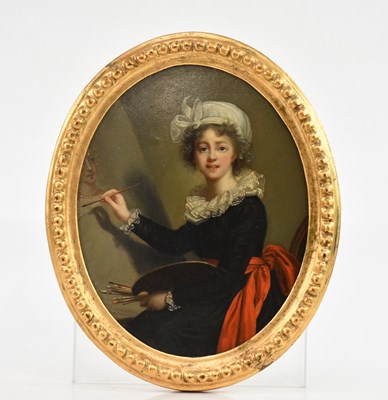 Lot 1048 - AFTER ELISABETH VIGEE LE BRUN; an early 19th...