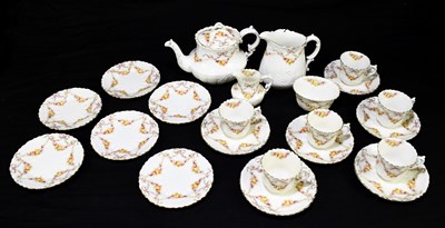 Lot 635 - AYNSLEY; an early 20th century part tea...