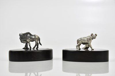 Lot 2084 - PATRICK MAVROS; two contemporary silver animal...