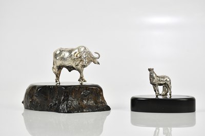 Lot 2068 - PATRICK MAVROS; two contemporary silver...
