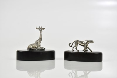 Lot 2083 - PATRICK MAVROS; two contemporary silver...