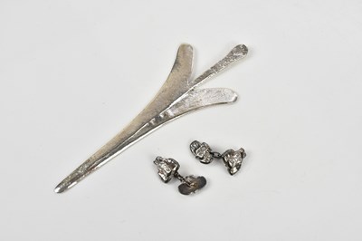 Lot 2093 - PATRICK MAVROS; a contemporary African silver...