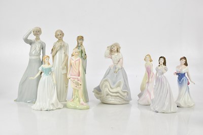 Lot 1606 - ROYAL DOULTON; nine figures including HN2897...