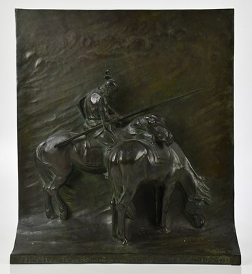 Lot 1494 - OTTO RICHTER (GERMAN, 1867-1943); bronze...