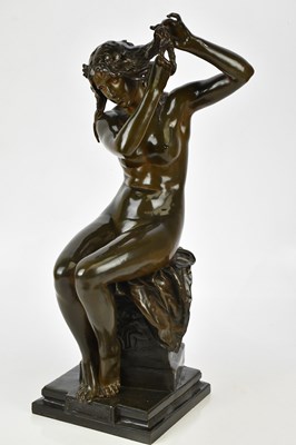 Lot 1485 - HECTOR LEMAIRE (FRENCH, 1846-1933); bronze...