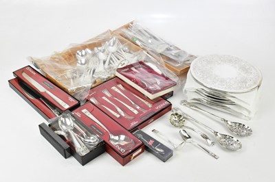 Lot 2011 - ONEIDA HAMPTON COURT SILVER PLATE; a...