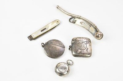 Lot 2095 - GEORGE UNITE; a George V hallmarked silver...