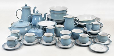 Lot 1716 - DENBY; a 'Colonial Blue' tea/dinner service...