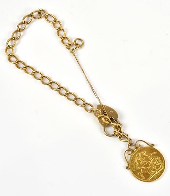 Lot 24 - A George V full sovereign, 1912, with yellow...