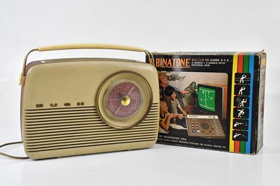 Lot 1430 - BINATONE; a colour TV game, 4 Plus 2, boxed,...