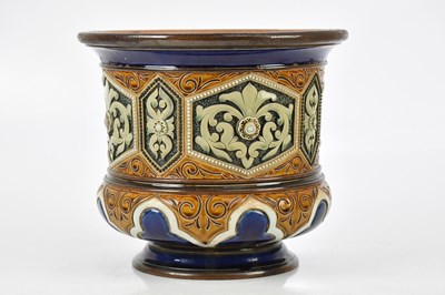 Lot 68 - FRANK BUTLER FOR DOULTON LAMBETH; a large art...
