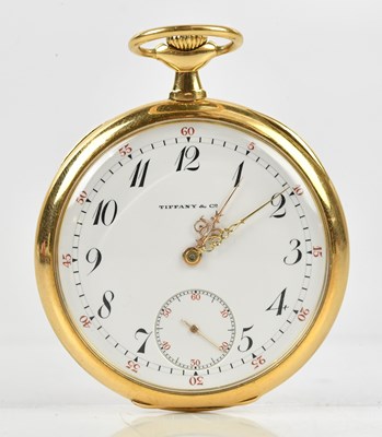 Lot 503 - PATEK PHILIPPE FOR TIFFANY & CO; a crown wind...
