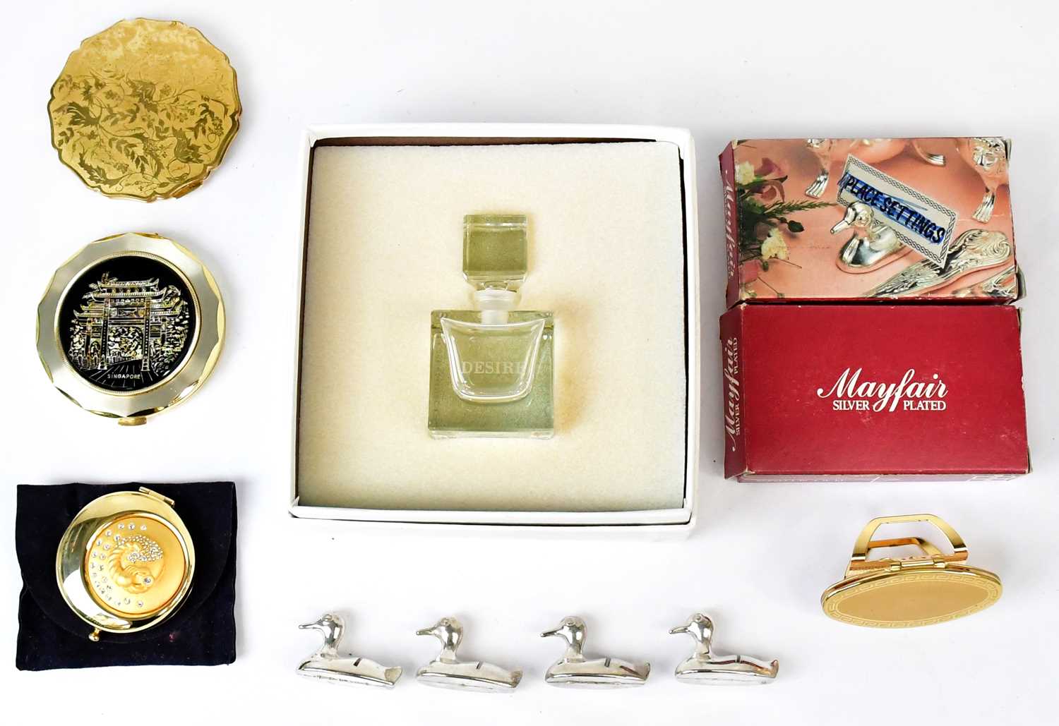 Lot 495 - A boxed Vera Wang for Wedgwood glass perfume...