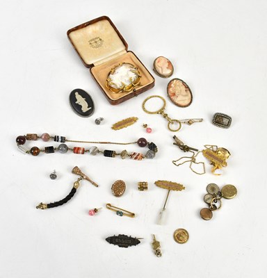 Lot 115 - A collection of Victorian and later costume...