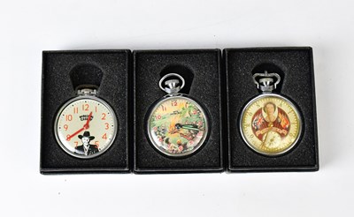 Lot 945 - SMITHS; two novelty pocket watches, 'Jamboree'...