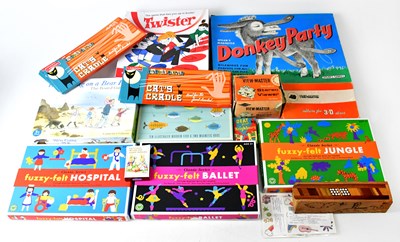 Lot 438 - A quantity of vintage and later board games...