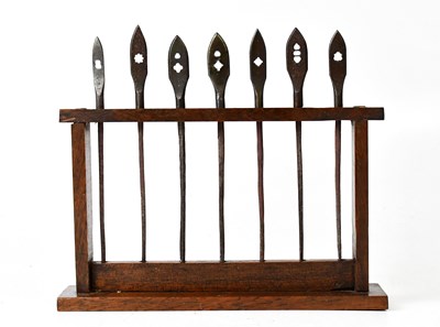 Lot 391 - A set of seven Japanese early Edo period...