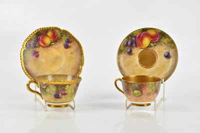 Lot 1623 - JOHN FREEMAN FOR ROYAL WORCESTER; a hand...